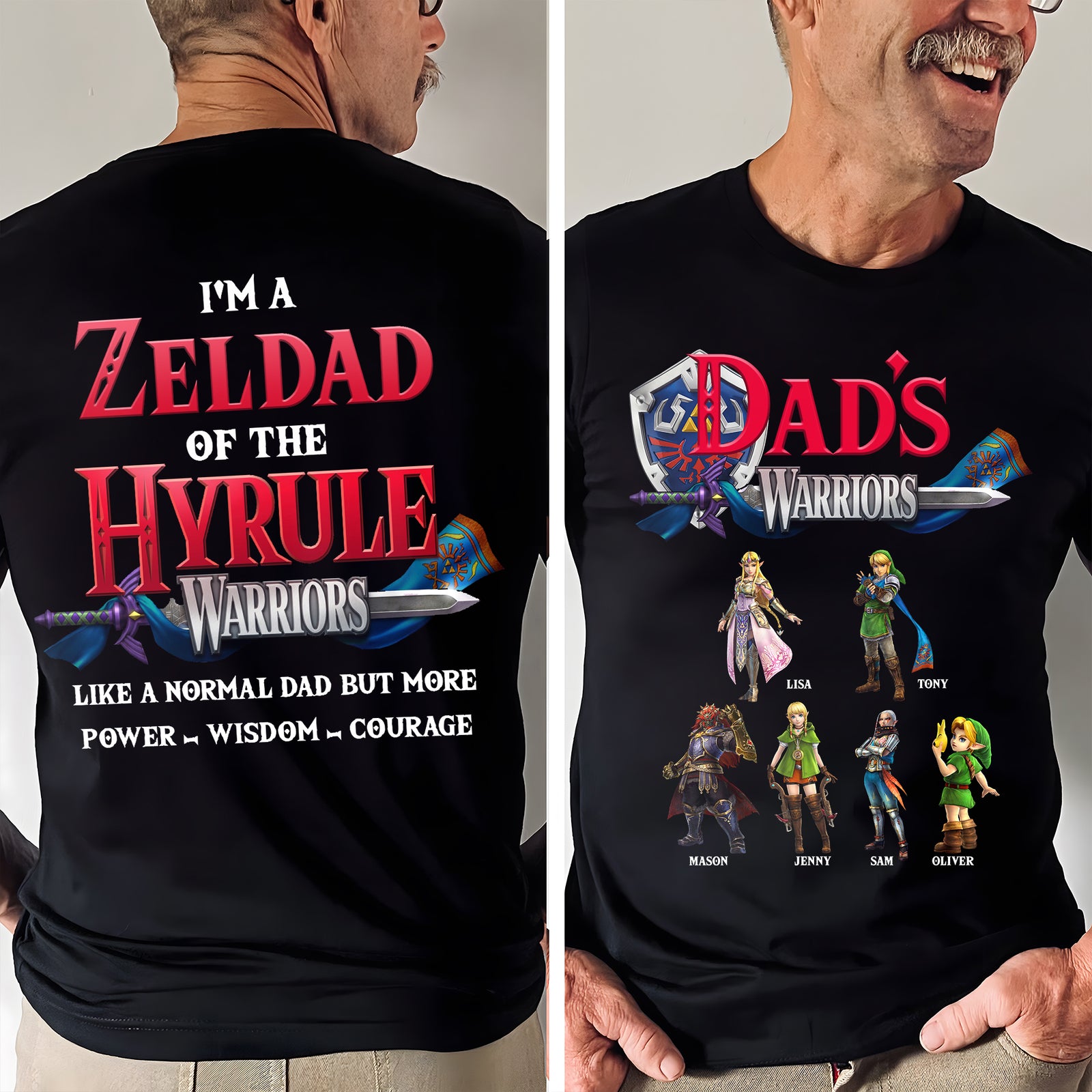 Personalized Gifts For Dad Shirt 01HTMH100524 Father's Day - 2D Shirts - GoDuckee