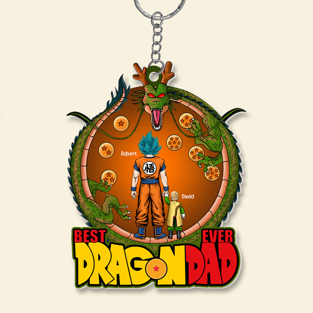 Cool Dad Personalized Keychain - 03QHQN310523HH - Keychains - GoDuckee