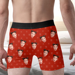 Custom Photo Gift For Lover, Special Package Man Boxer 04TOQN011024 - Boxer Briefs - GoDuckee