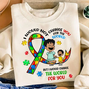 Personalized Gifts For Autism Kids Shirt Cartoon Kid 03TOMH190225HH - Shirts - GoDuckee
