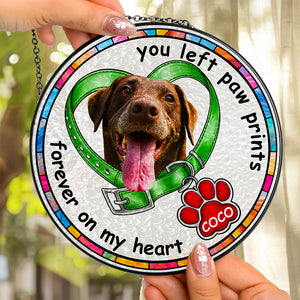 Custom Photo Gifts For Pet Lovers Stained Glass 04ACDT080824 - Ornament - GoDuckee