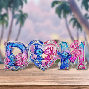 Custom Alphabet Couple Acrylic Plaque - Personalized Gifts For Couple 03OHTN220525 - Shaped Plaques - GoDuckee