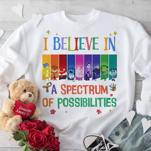 Gifts For Autism Shirt I Believe In A Spectrum Of Possibilities 05xqpu220225 - Shirts - GoDuckee