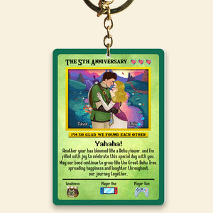 Personalized Gifts For Couple Love Game Acrylic Keychain Valentine 02XXQN021224HG - Keychains - GoDuckee