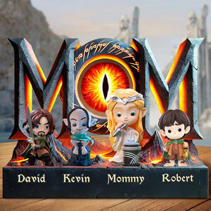 Fantasy Mom Acrylic Plaque - Personalized Gifts For Mom 03hudt280425 - Shaped Plaques - GoDuckee