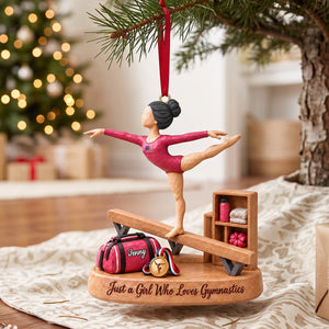 Beauty In Every Leap Christmas Ornament - Personalized Gifts For Gymnastics Lovers 05TTTN121026 - Ornament - GoDuckee