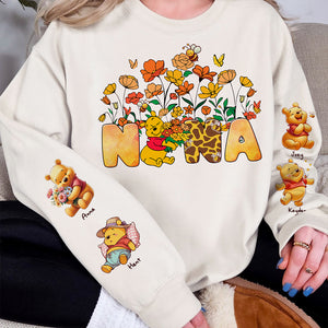 Personalized Gift For Mom Shirt, Cute Yellow Bear Cub 03QHLU070325 - AOP Products - GoDuckee