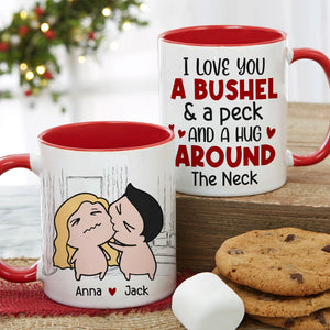 I Love You-Gift For Couple-Personalized Coffee Mug- Funny Couple - Coffee Mug - GoDuckee