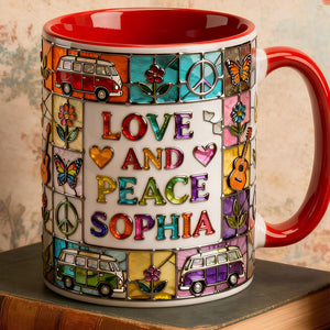 Hippie Bohemian Coffee Accent Mug - Personalized Gifts 02hydt200126 - Coffee Mug - GoDuckee