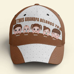 Grandparents Belong To [Custom Names] 01acqn130723hh Personalized Classic Cap - Classic Cap - GoDuckee