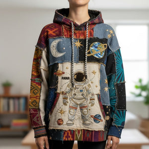 Bohemian Astronaut Hoodie Personalized Gifts For Space Lovers 01patn251125 - AOP Products - GoDuckee