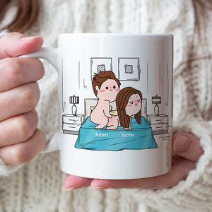 Good For One Back Massage- Gift For Couple-Personalized Wine Tumbler-Funny Couple Wine Tumbler - Coffee Mug - GoDuckee