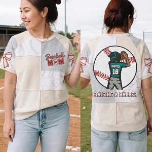 Base Mom Raising A Baller 3D All-over Shirts - Personalized Gifts For Baseball Moms 04QHMG060326 - AOP Products - GoDuckee