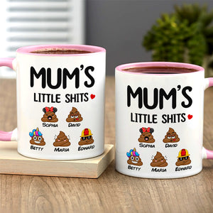 Personalized Gifts For Mom Drinkware Family Little Shit 05DTDT010324 - Drinkware - GoDuckee