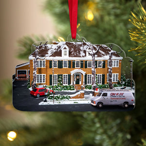 Iconic House From Classic Christmas Movie Acrylic Custom Shape Ornament 01QHTN201123 - Ornament - GoDuckee