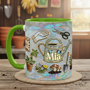 Gardening Coffee Accent Mug - Personalized Gifts For Garden Lovers 02pata291225 - Coffee Mug - GoDuckee