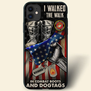 Custom Military Rank Gifts For Veteran Phone Case 03qnqn120724 - Phone Case - GoDuckee