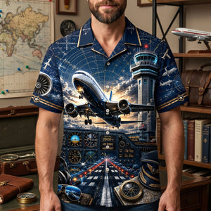 Sky Commander Hawaiian Shirt - Gifts For Pilots 04natn090626 - Hawaiian Shirts - GoDuckee