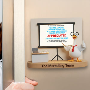 Employee Appreciation Fridge Magnet, Personalized Gifts For Coworkers 02qhta211125 - Fridge Magnet - GoDuckee