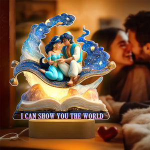Desert Princess LED Light - Personalized Gifts For Couple 01tgqn070525 - Led Night Light - GoDuckee