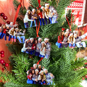 Custom Photo Gifts For Friends Ornament 94acvp140924 - Ornament - GoDuckee