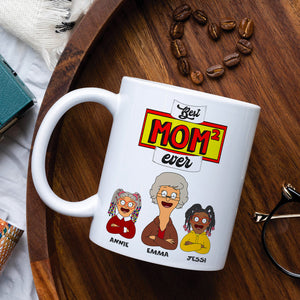 Personalized Gifts For Mom Coffee Mug Best Mom Ever 04TOLU250225HG - Coffee Mug - GoDuckee