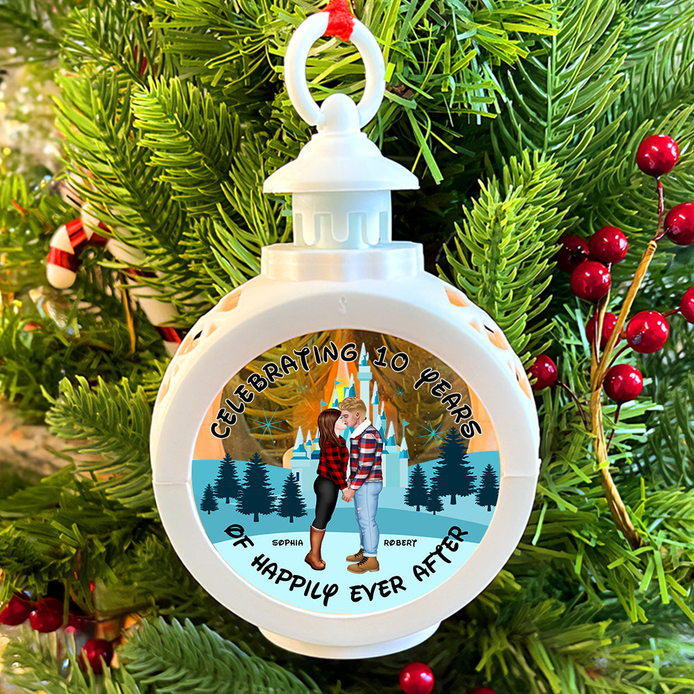 Happily Ever After-Personalized LED Light Ornament-06qhqn271023pa - Ornament - GoDuckee