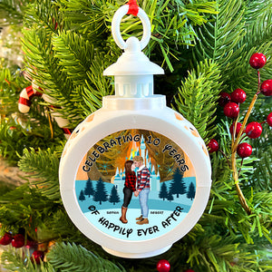 Happily Ever After-Personalized LED Light Ornament-06qhqn271023pa - Ornament - GoDuckee