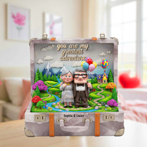 Forever Couple Acrylic Plaque - Personalized Gifts For Couple 04OHTN070725 - Shaped Plaques - GoDuckee