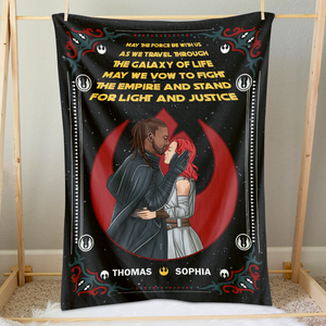 Personalized Gifts For Couple Blanket 03xqpu021224 - Blanket - GoDuckee