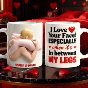 Funny Couple Coffee Mug - Personalized Gifts For Couple 03OHLU040226 - Coffee Mug - GoDuckee