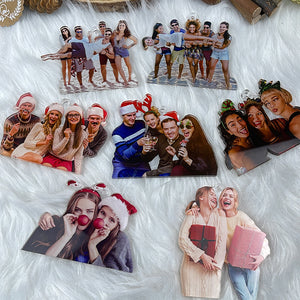 Custom Photo Gifts for Best Friends Ornament 101acvp140924 - Ornament - GoDuckee