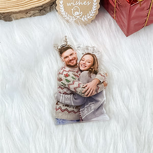 Custom Photo Gifts for Girlfriend Ornament 128acvp140924 - Ornament - GoDuckee