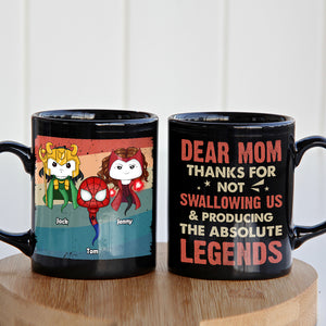 Personalized Gifts For Mom Coffee Mug Thanks For Producing The Absolute Legends 01natn290224ha Funny Mother's Gifts - Coffee Mugs - GoDuckee