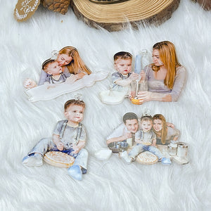 Custom Photo Gifts For Family Ornament 96acvp140924 - Ornament - GoDuckee