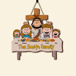 Personalized Gifts For Family Wood Sign 01OHMH090125HH - Wood Sign - GoDuckee