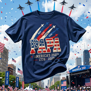 America's 250th Dad Shirt - Personalized Gifts For Dad 02nata200526-Homacus