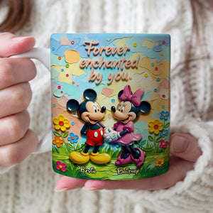 Forever Enchanted Mug Personalized Gifts For Couple 02OHDT180625 - Coffee Mug - GoDuckee