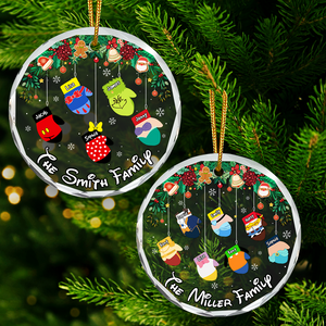 Personalized Gifts For Family Christmas Ornament 02acpu071024 - Ornament - GoDuckee