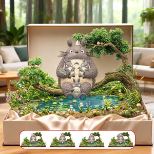Mom And Kids Forest Acrylic Plaque - Personalized Gifts For Mom 04OHMG130326-Homacus