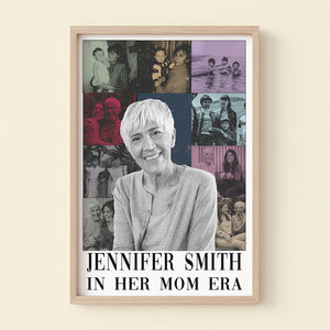 Custom Photo Gifts For Mom Canvas Print In Her Mom Era - Canvas Print - GoDuckee