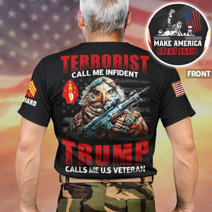 Personalized Gifts For Veteran 3D Shirt 03ACQN160724 - AOP Products - GoDuckee