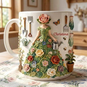 Garden Girl Coffee Mug - Personalized Gifts For Garden Lovers 01namg311225 - Coffee Mug - GoDuckee