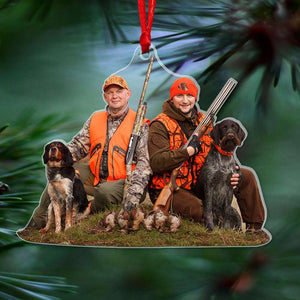 Personalized Outdoor Sport Ornaments With Upload Image, TT, Perfect Gifts For Outdoor Sport Lovers, Creating A Special Highlight For Christmas Tree Decorations - Ornament - GoDuckee