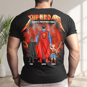 Personalized Gifts For Dad GRER2005 Shirt 02totn080425pa Super Dad - Shirts - GoDuckee