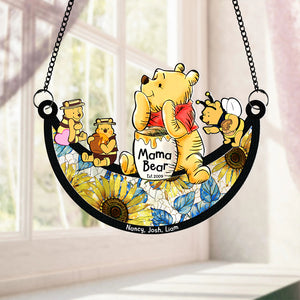 Personalized Gifts For Mom Suncatcher Window Hanging Ornament 04htpu310524 - Ornaments - GoDuckee