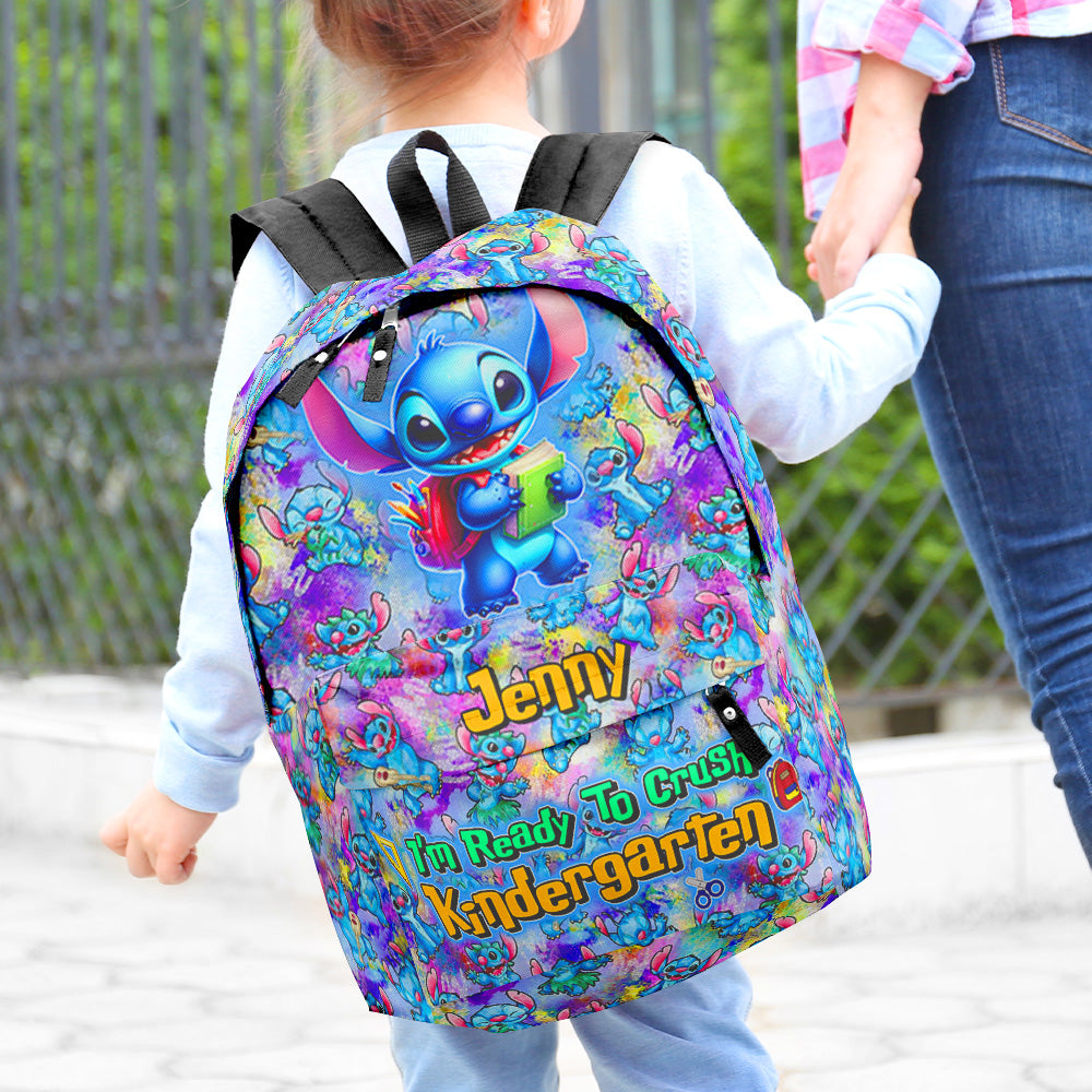 Cartoon Backpack Personalized Gifts For Kids 01hutn170625 - Backpack - GoDuckee