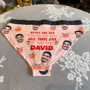 Personalized Gifts For Her Women Briefs All This Ass Is Just For You - Boxer Briefs - GoDuckee