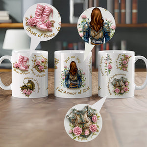 Full Armor of God Mug - Personalized Gifts For Christians 03HUDT120126 - Coffee Mug - GoDuckee