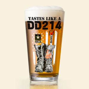 Personalized Gifts For Dad Beer Glass 02qhqn310524 - Drinkware - GoDuckee